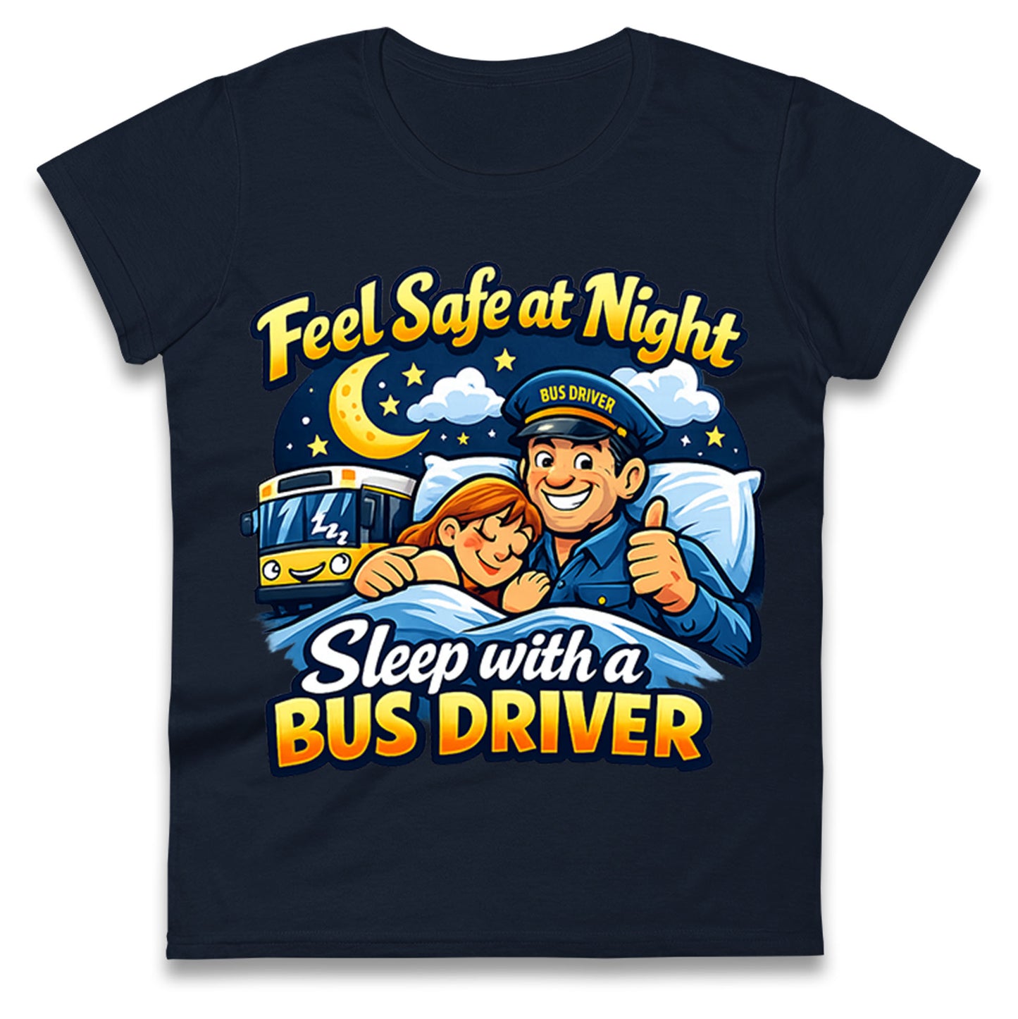 Bus Driver Job Title Ladies T Shirt 