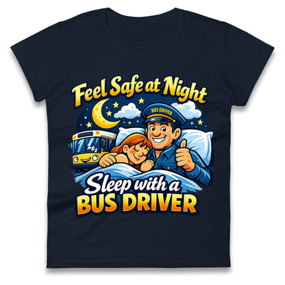 Bus Driver Job Title Ladies T Shirt 