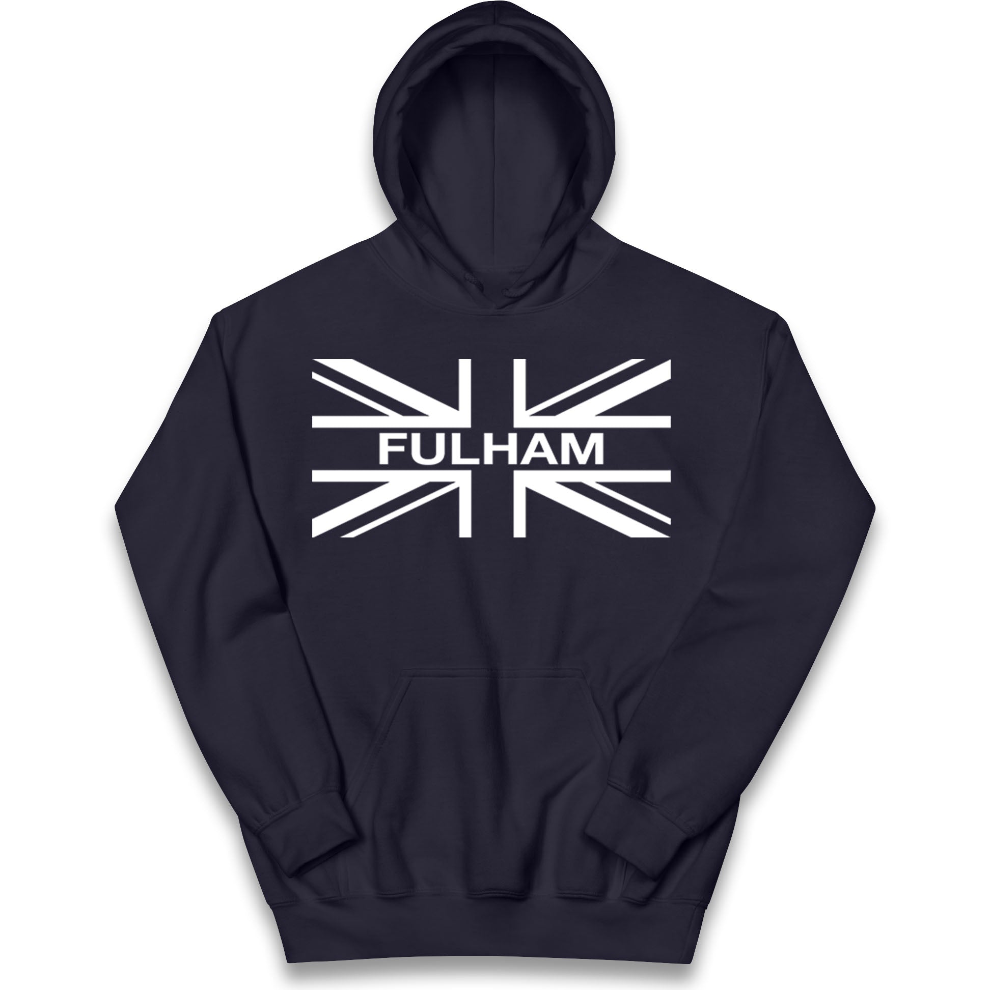 Fulham Football Flag Kids Hoodie