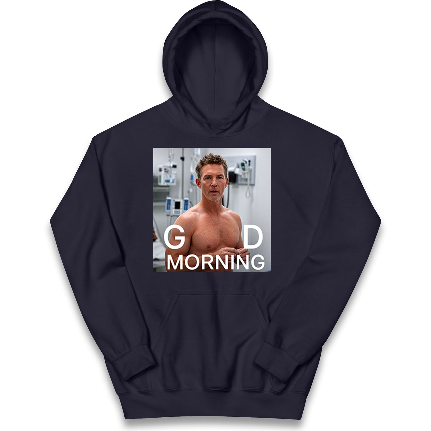 Dr Jack Abbot Shirtless Good Morning Kids Hoodie