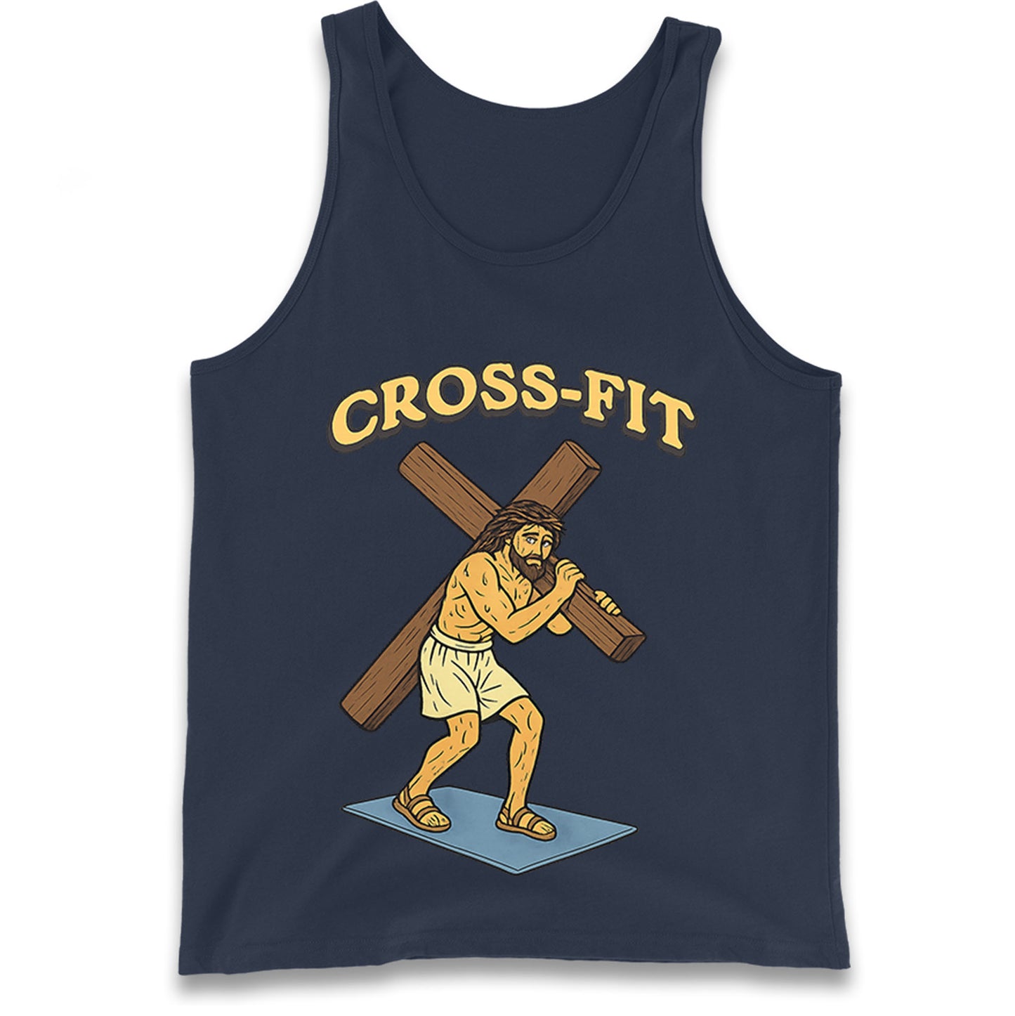 Jesus Cross Fit Tank Top