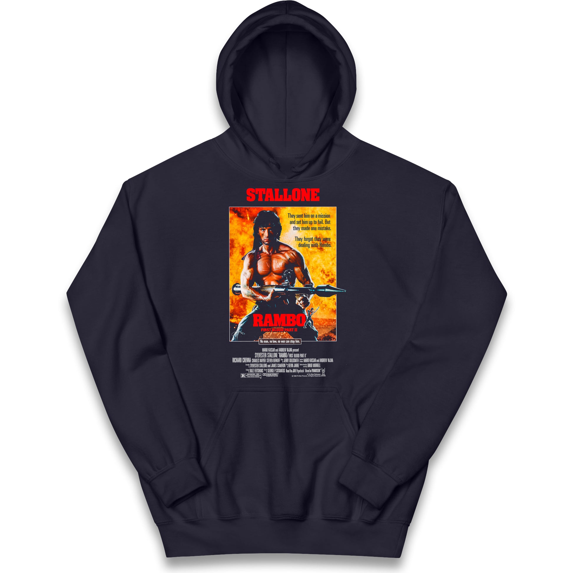 Rambo Movies Kids Hoodie