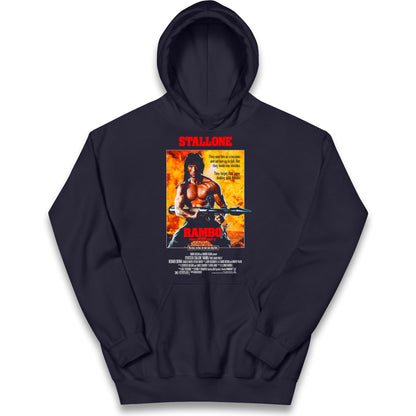Rambo Movies Kids Hoodie