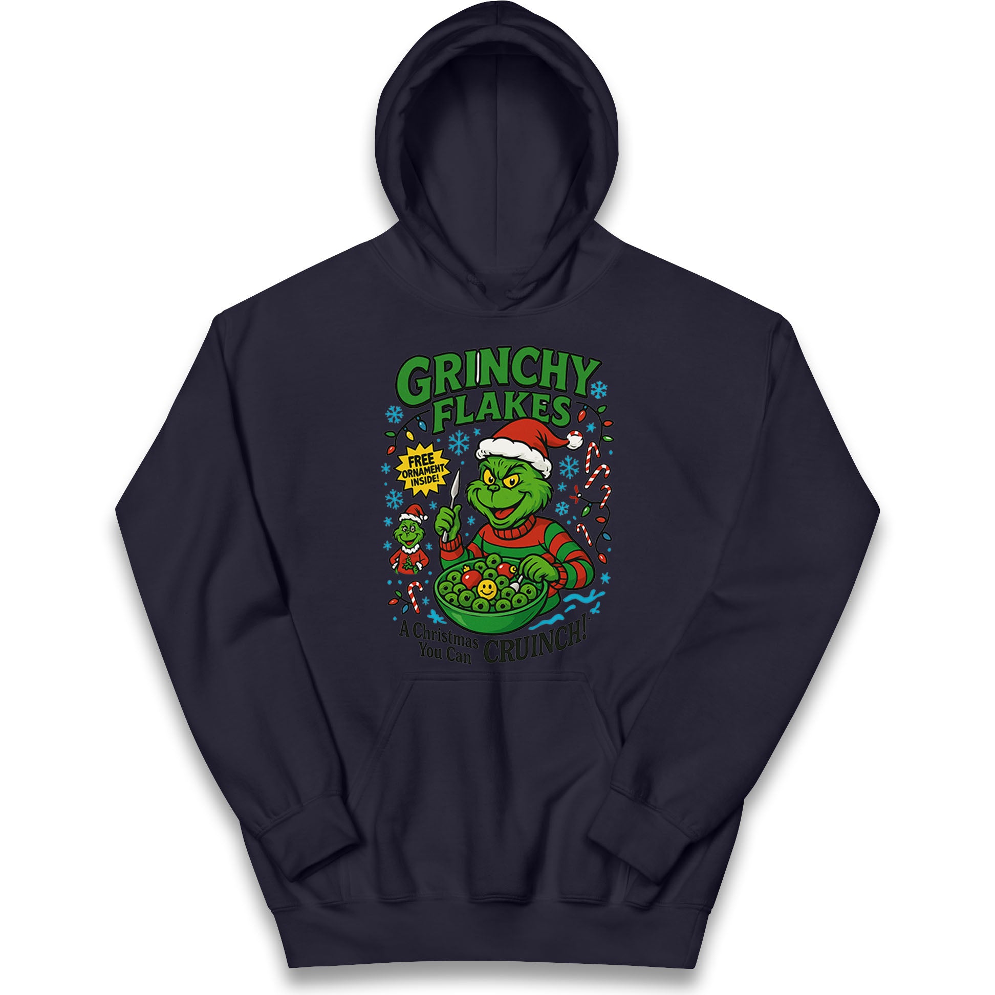 Grinch Christmas Kids Hoodie
