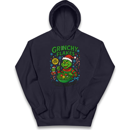 Grinch Christmas Kids Hoodie