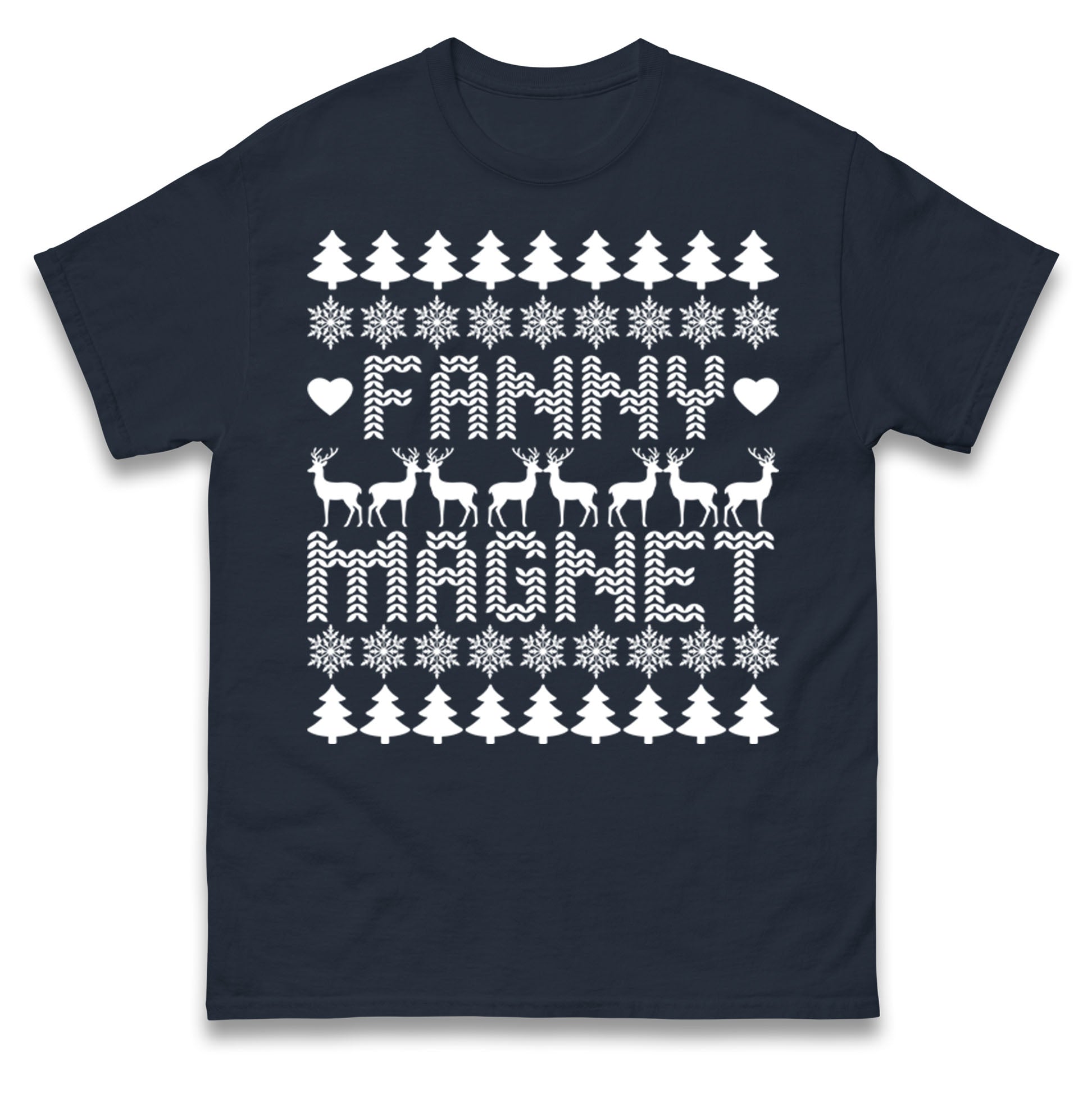 Fanny Magnet Christmas T Shirt