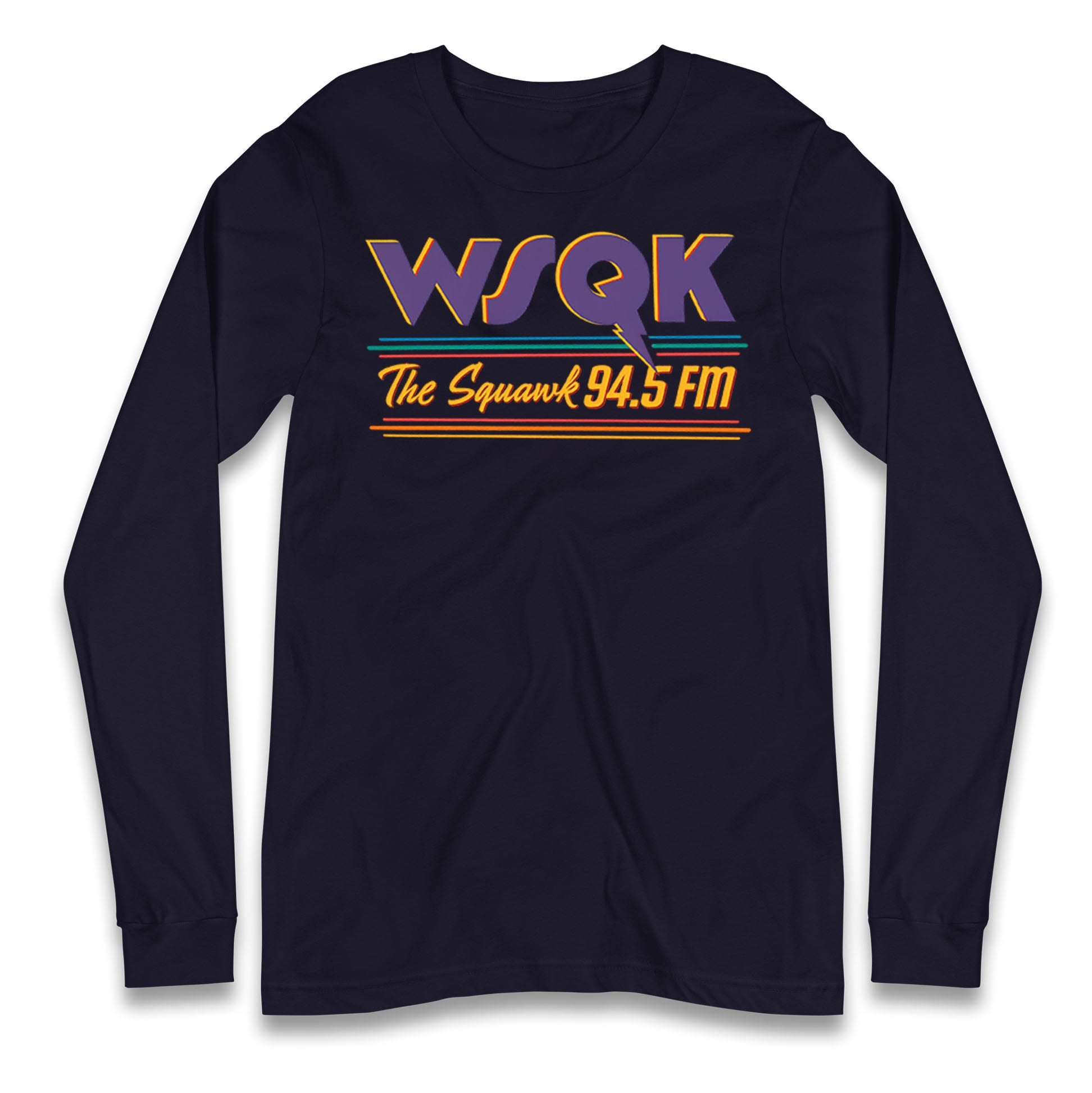 WSQK The Squawk Stranger Things Longsleeve T Shirt