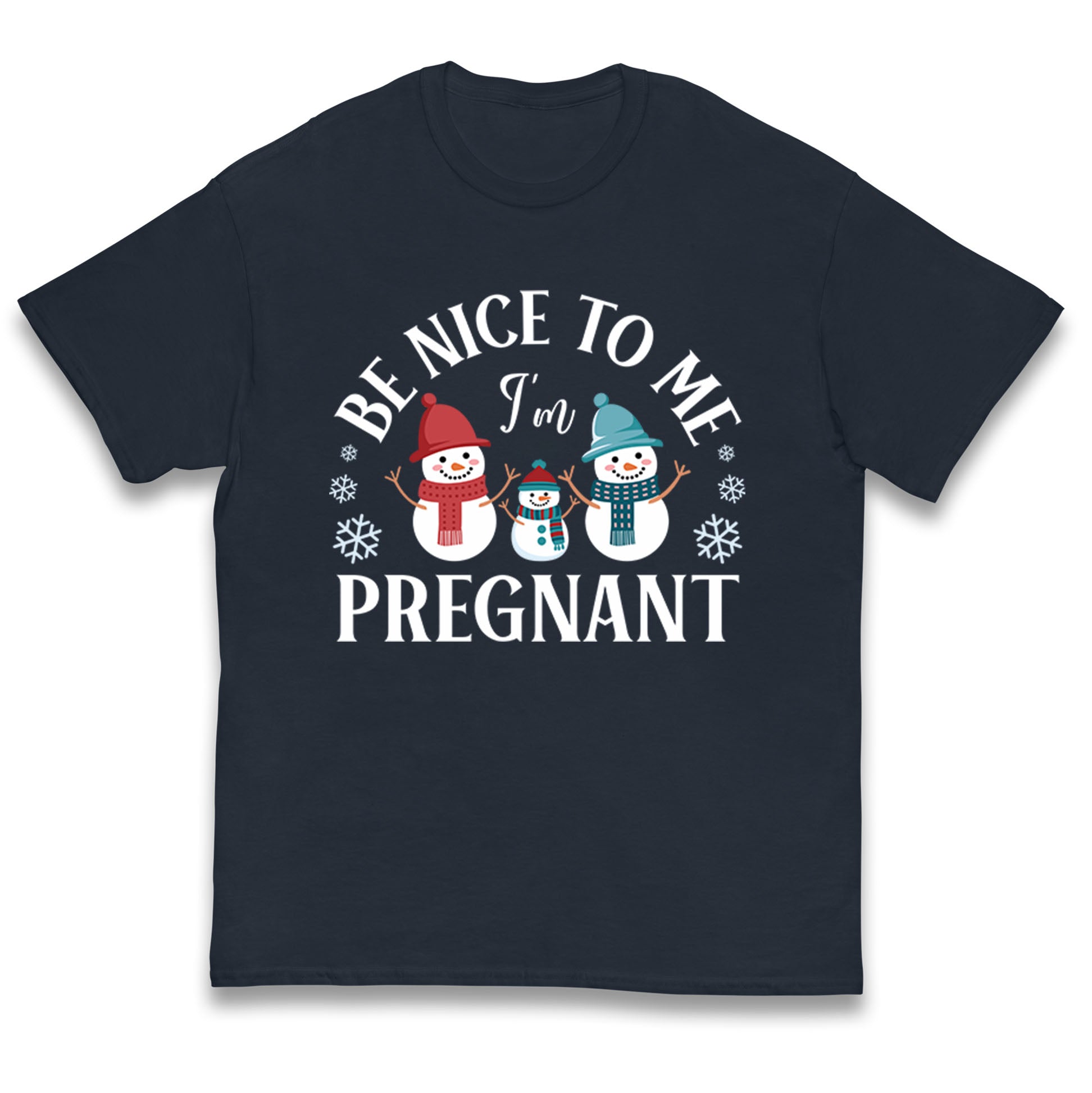Pregnant At Christmas Kids T Shirt