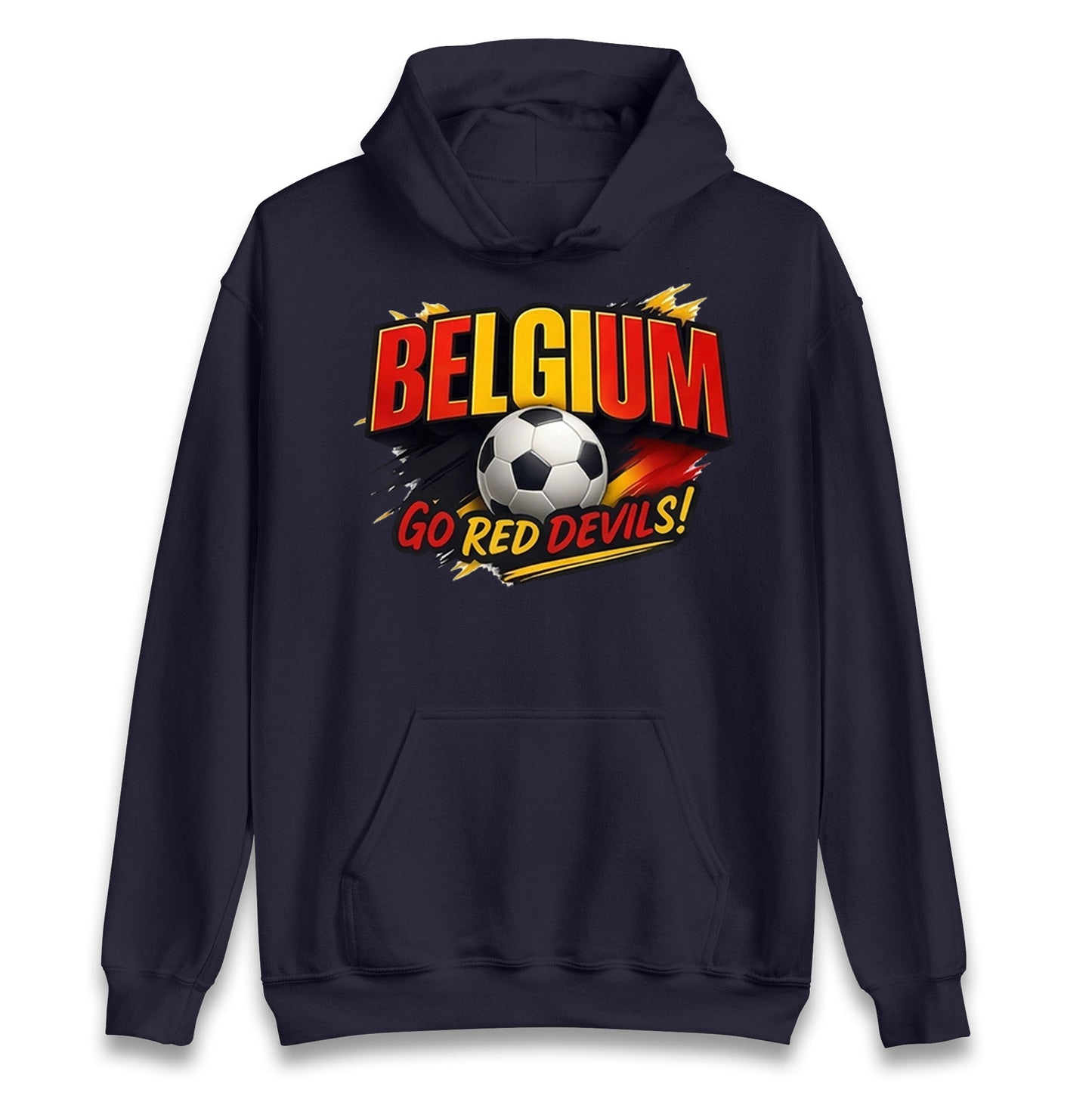 Belgium Retro Football Hoodie
