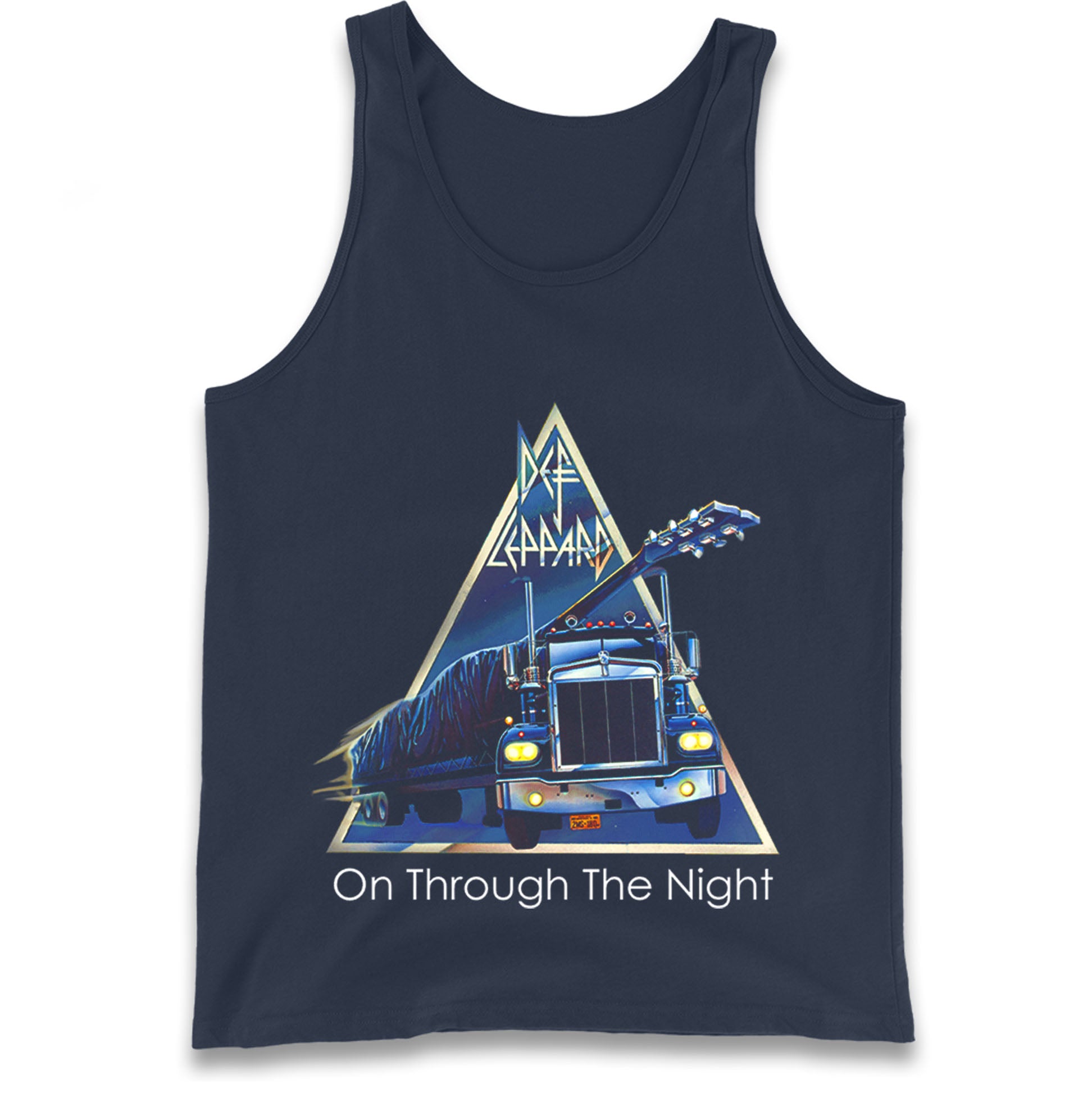 Leppard On Through The Night Tank Top