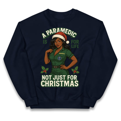 Paramedic Xmas Kids Jumper