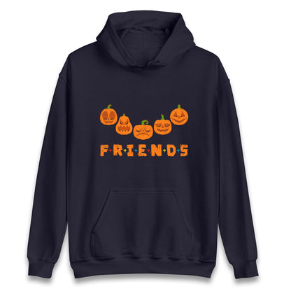 Scary Pumpkins Friends Halloween Hoodie
