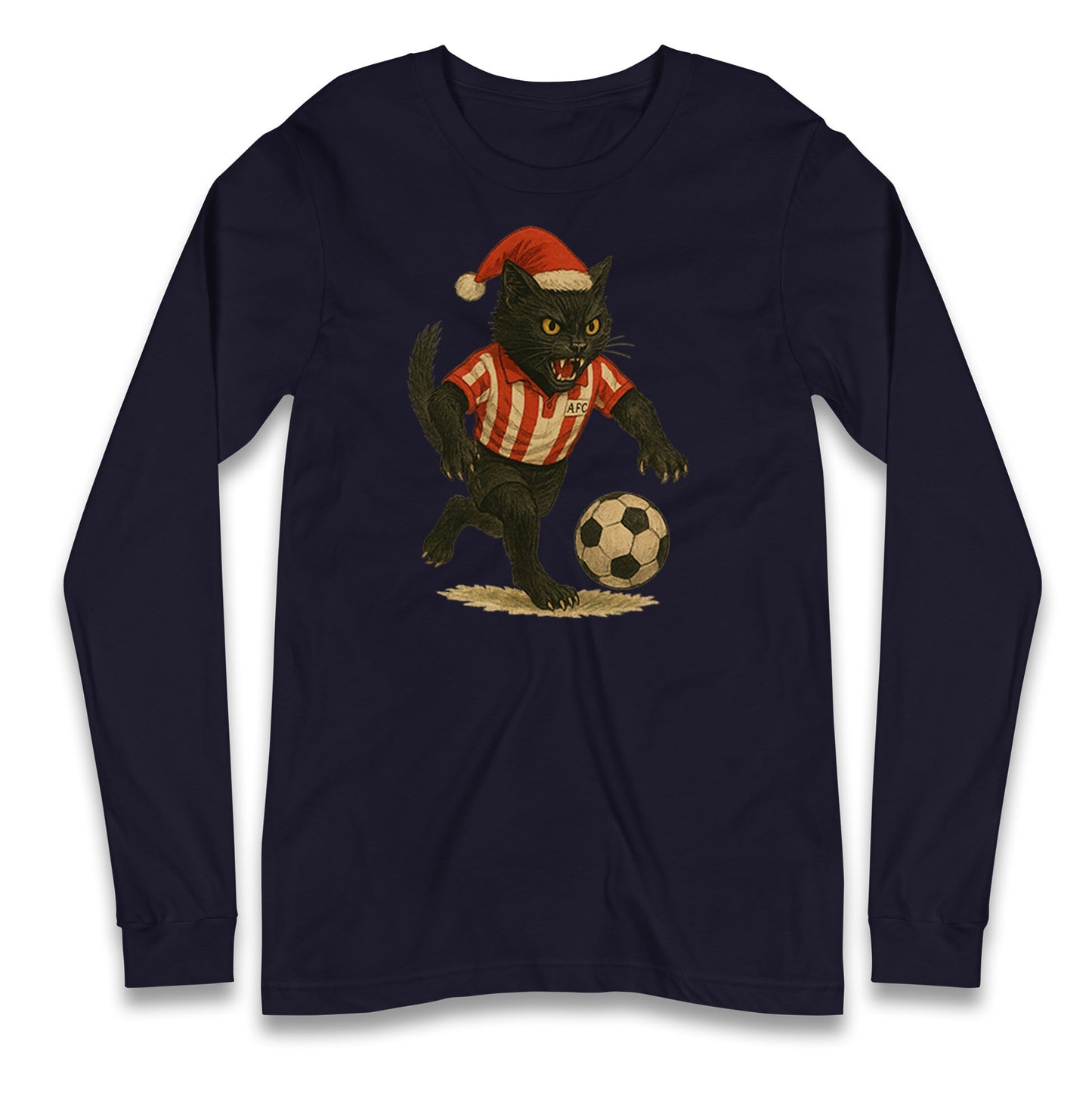 Sunderland Football Christmas Longsleeve T Shirt 