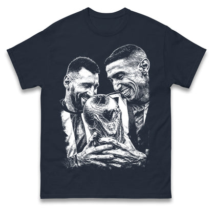 Lionel Messi Angel Di Maria T Shirt