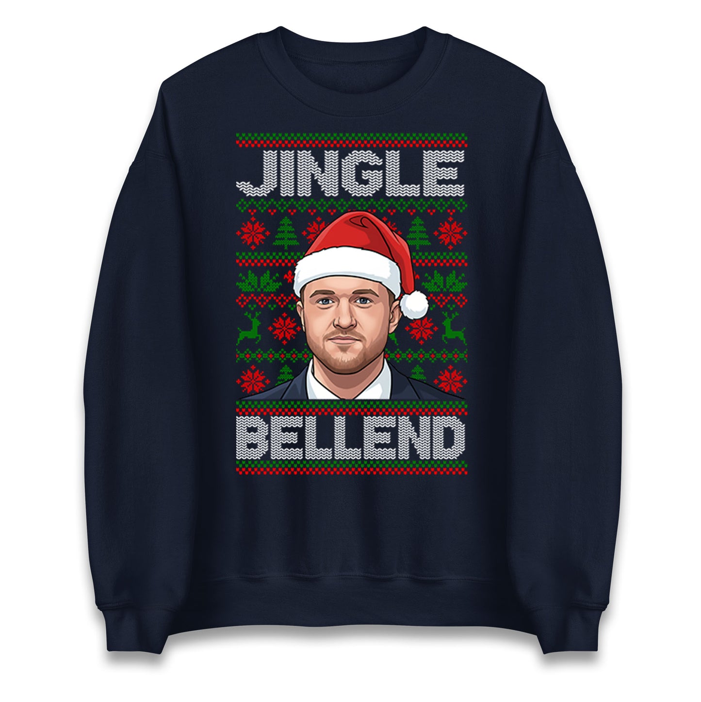 Tommy Robinson Jingle Bell Jumper