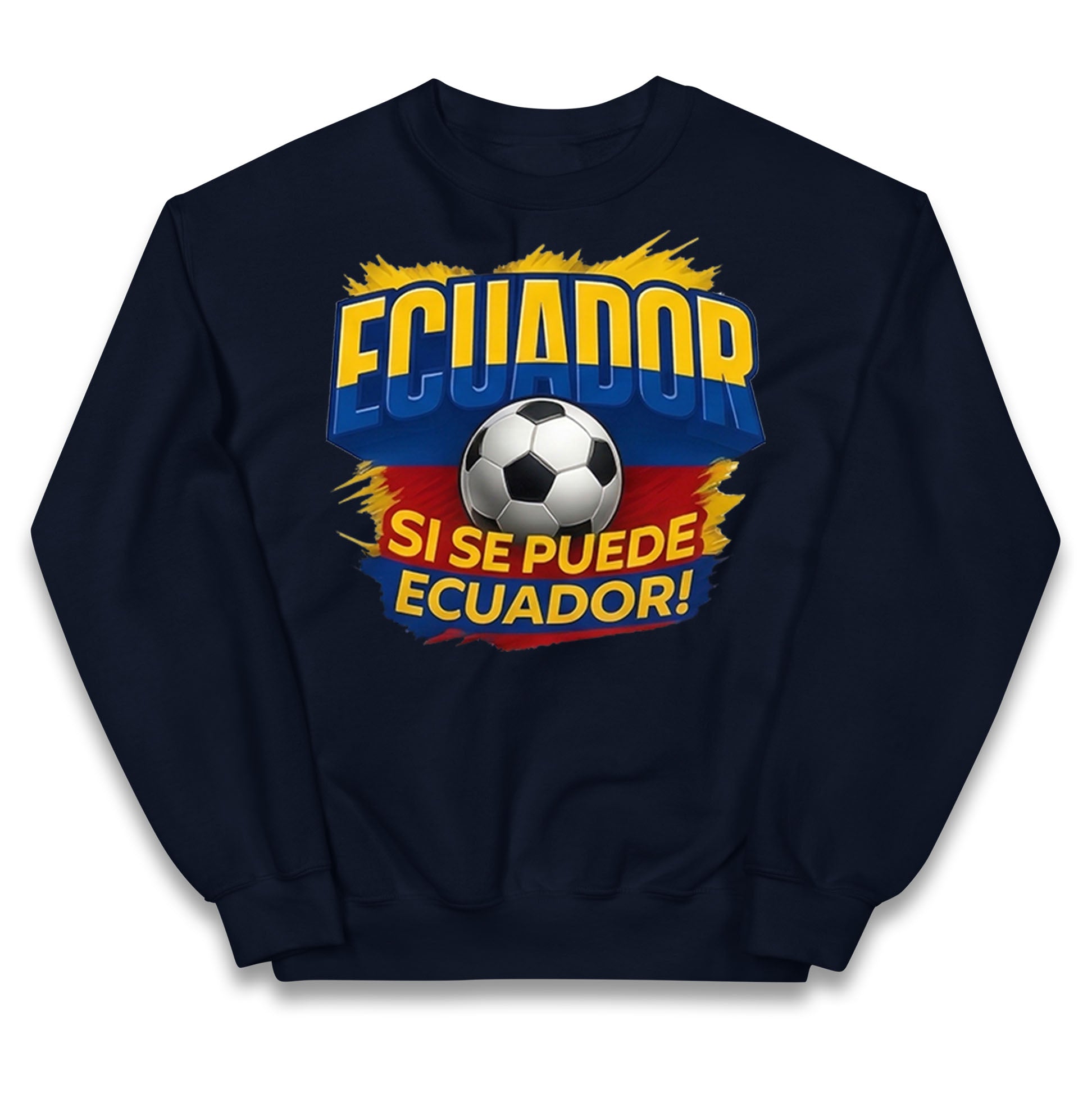 Ecuador Retro World Cup Kids Jumper
