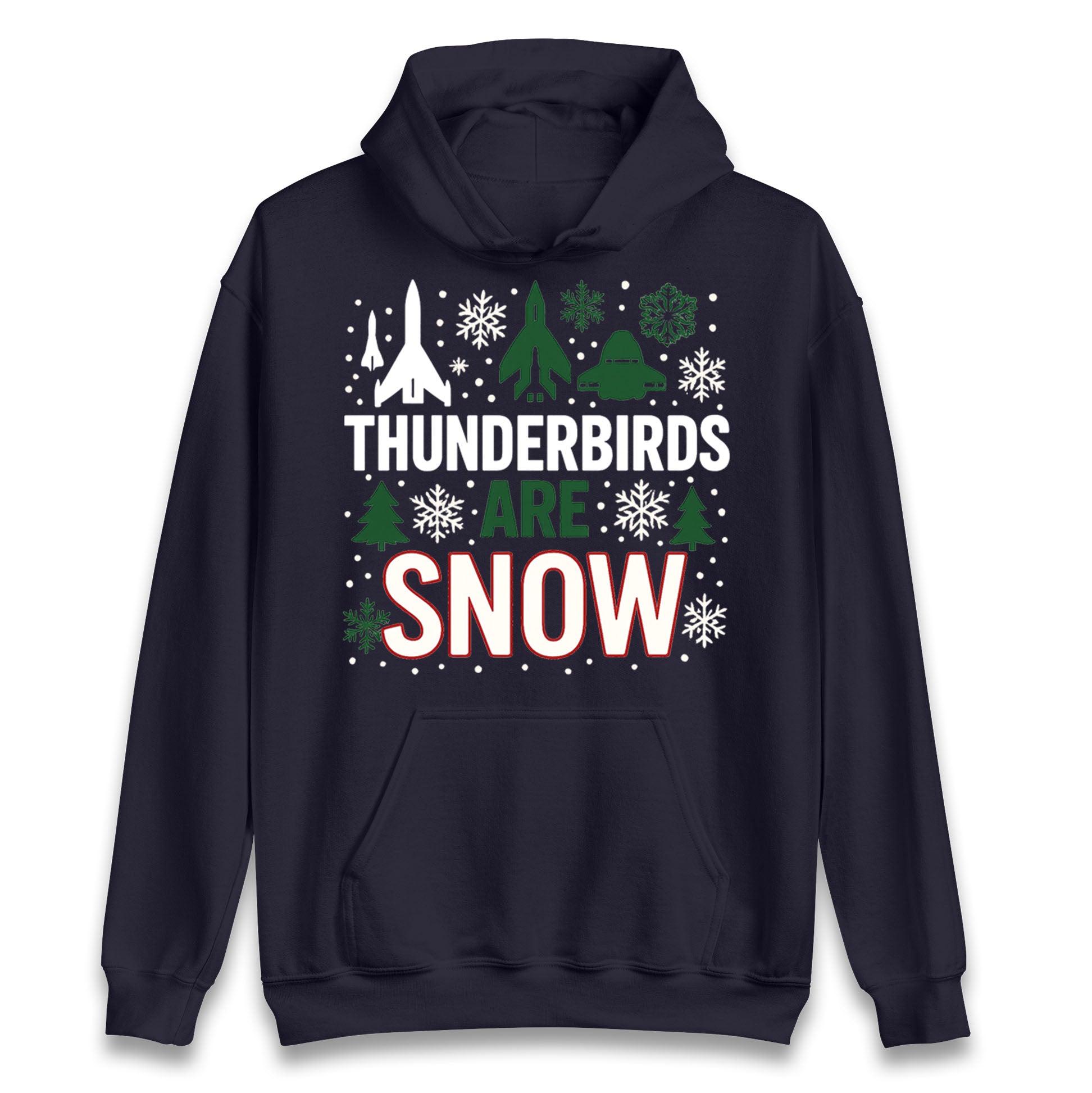 Thunderbirds Christmas Hoodie
