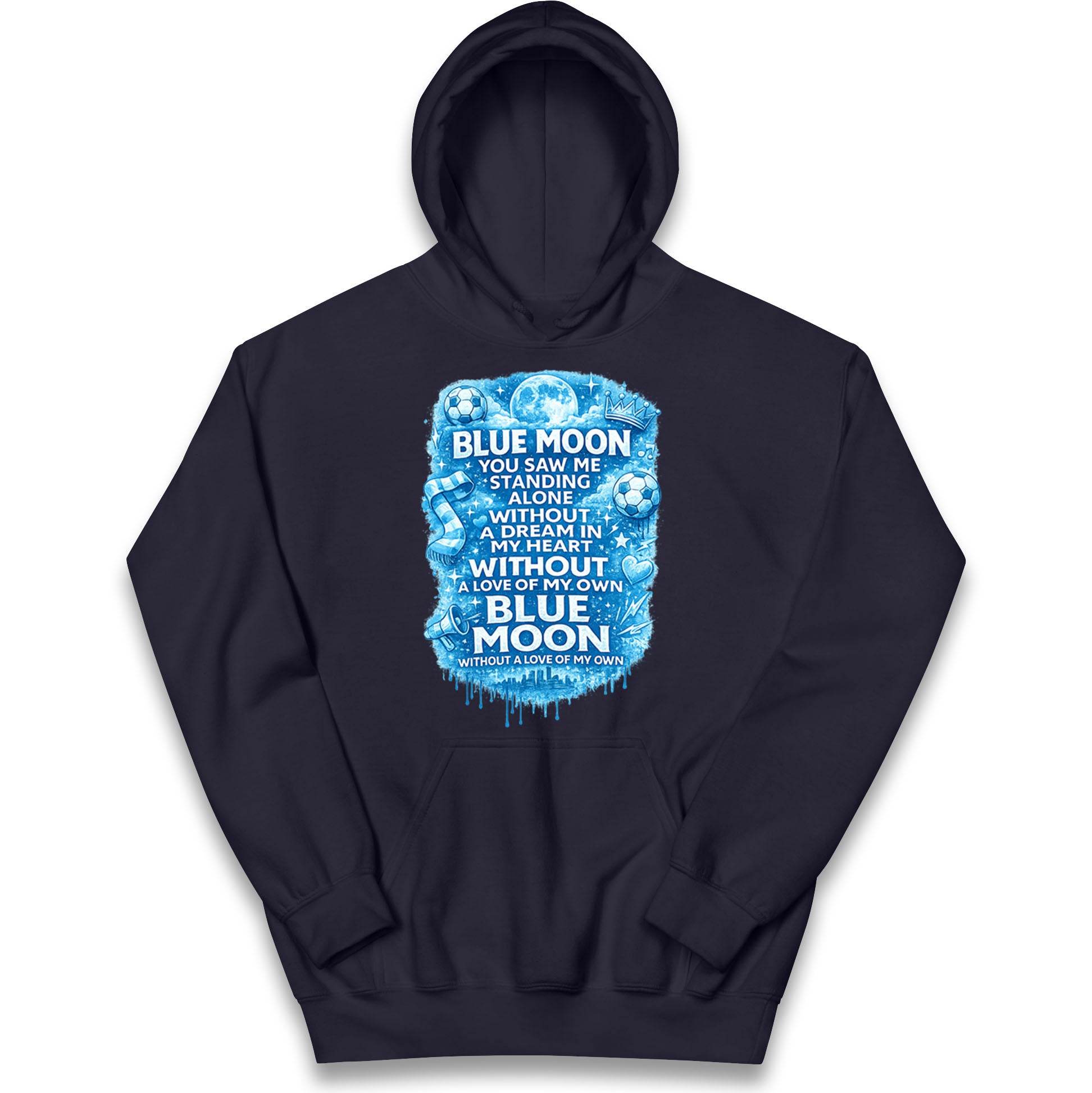 Manchester City Blue Moon Kids Hoodie