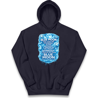 Manchester City Blue Moon Kids Hoodie