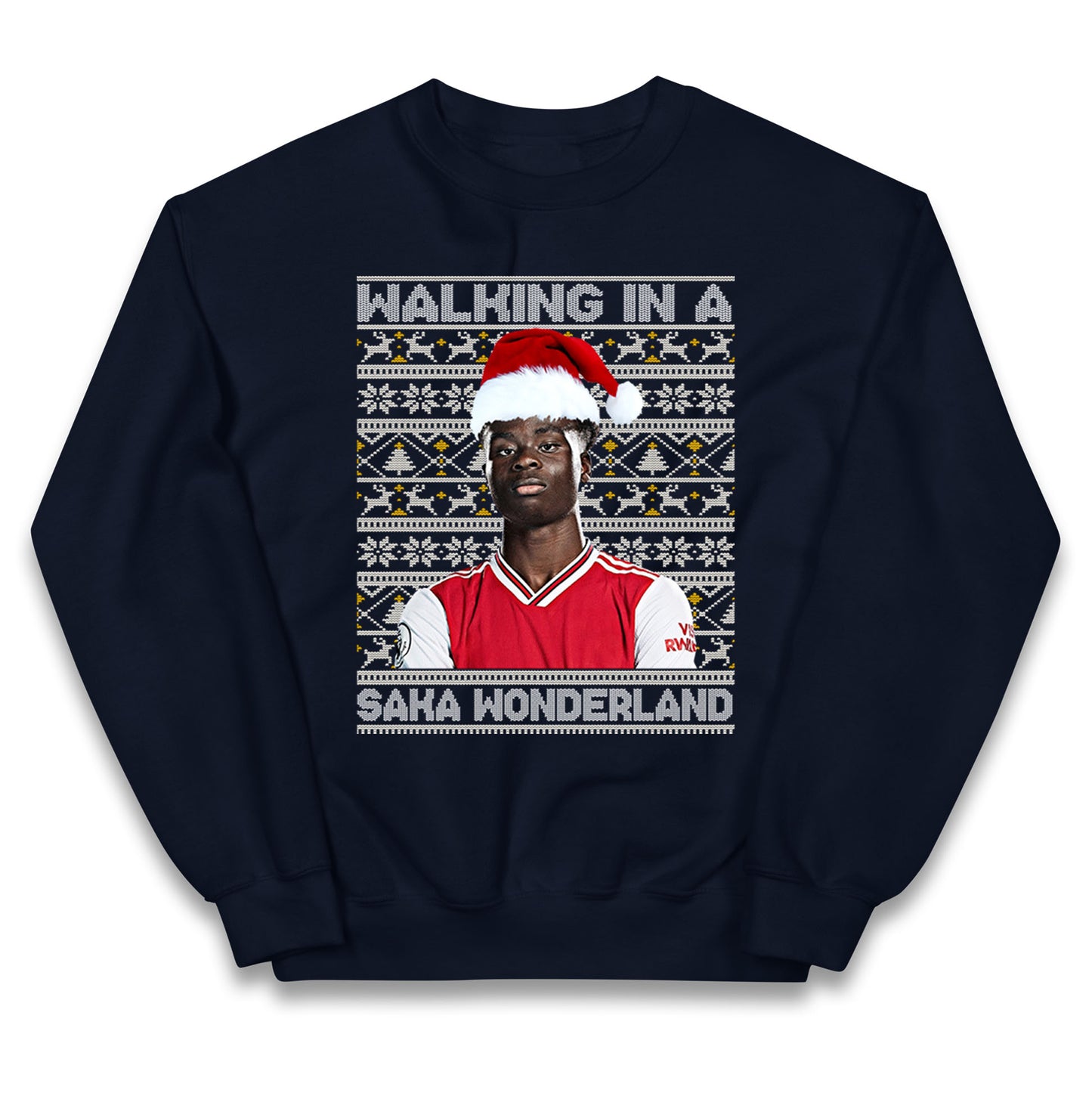 bukayo saka christmas jumper