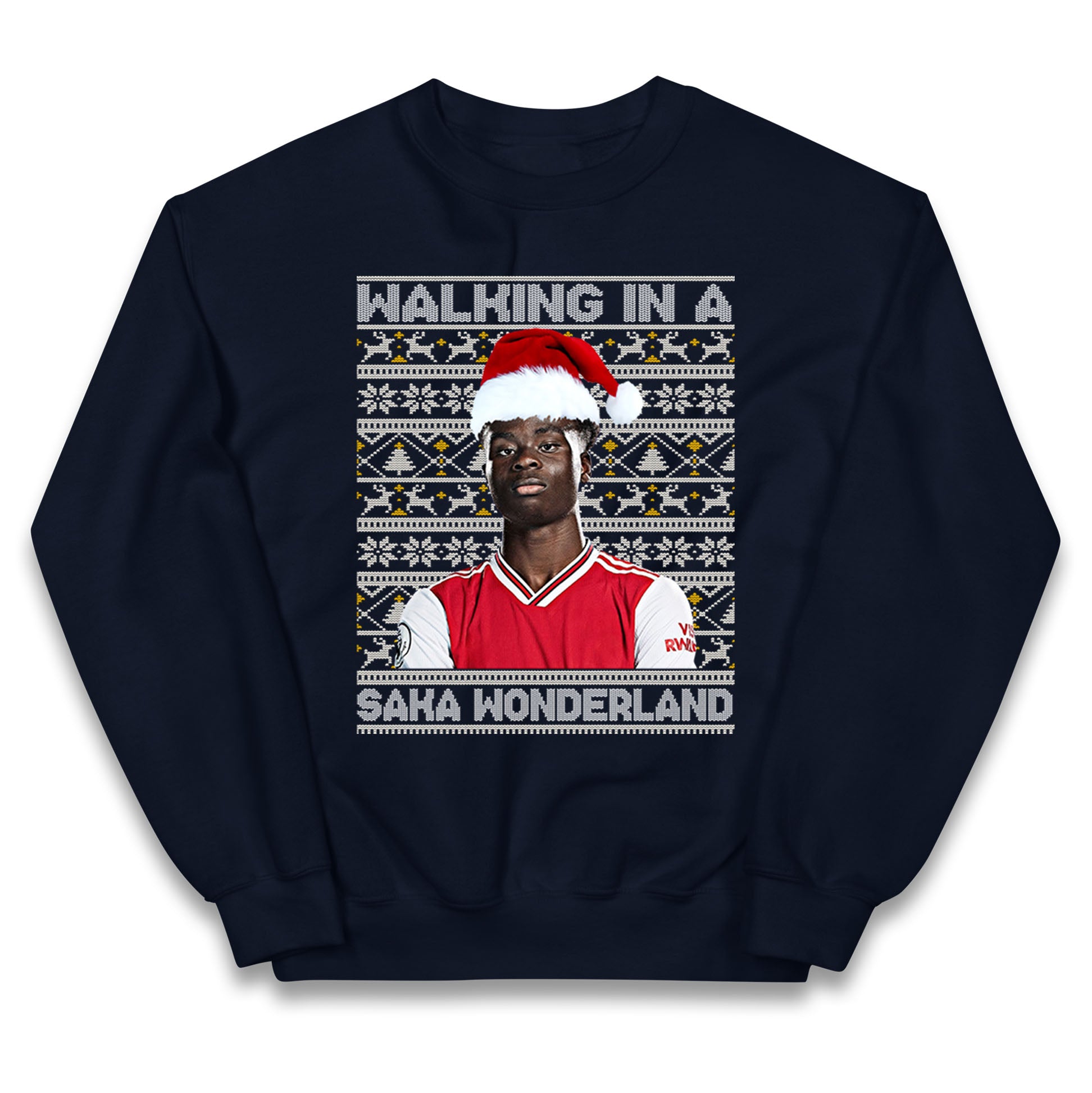 bukayo saka christmas jumper