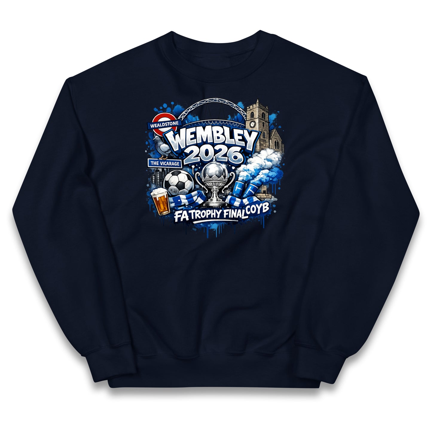 Wealdstone FA Trophy Final Wembley 2026 | Buy FA Trophy Wear Kids Jumper 