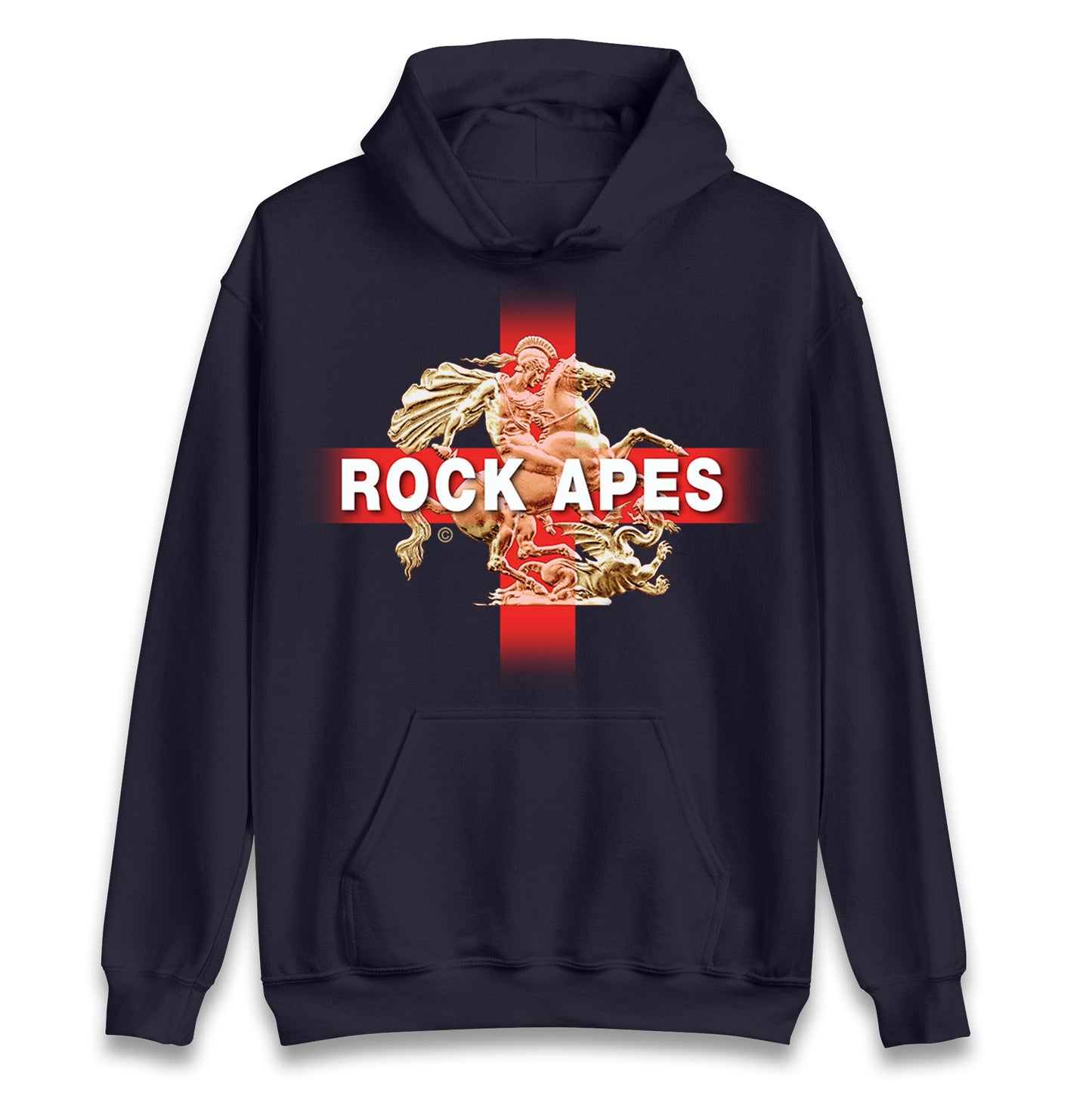 Rock Apes St George & The Dragon Unisex Hoodie