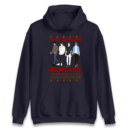 Merry Christmas Bumders The Inbetweeners Unisex Hoodie