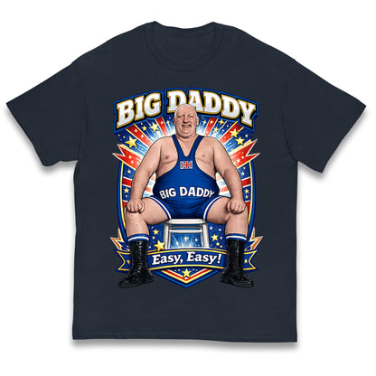Big Daddy UK Wrestling Kids T Shirt
