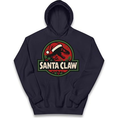 Jurassic Park Christmas Kids Hoodie 