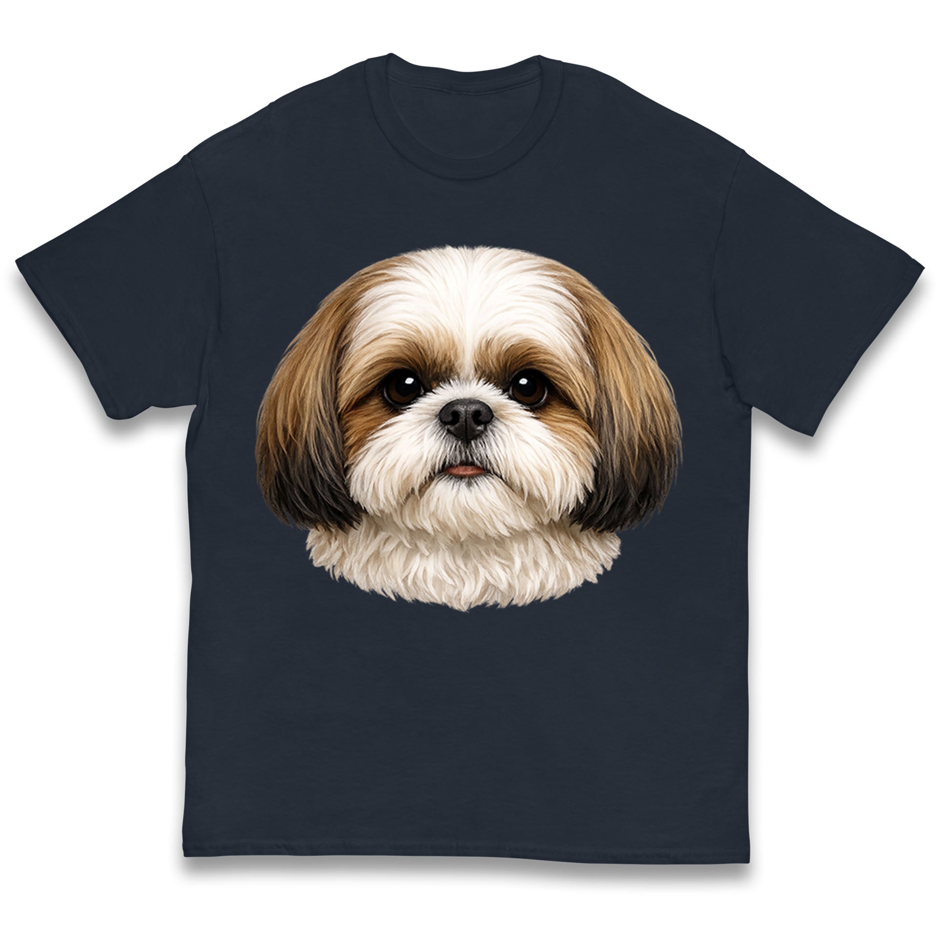 Shih Tzu Face Kids T Shirt