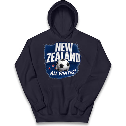 New Zealand Retro World Cup Kids Hoodie