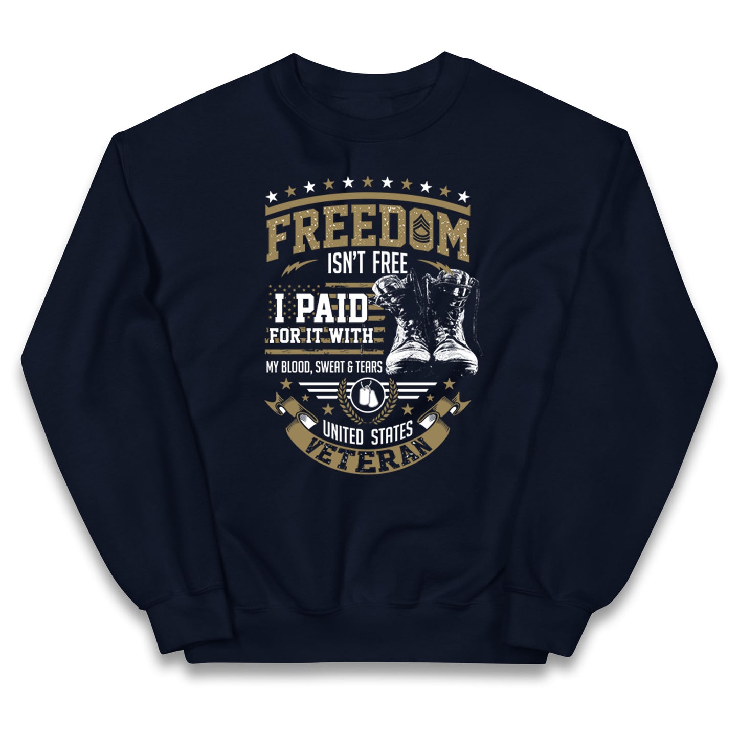 United States Veteran Kids Jumper