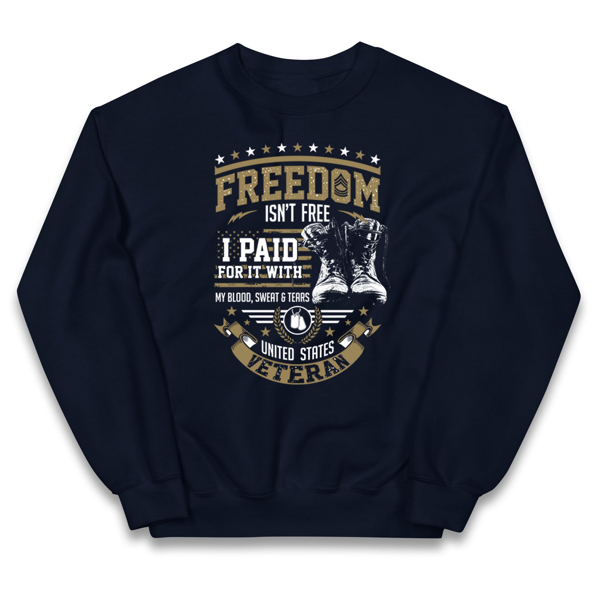 United States Veteran Kids Jumper