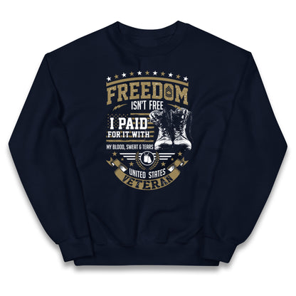 United States Veteran Kids Jumper