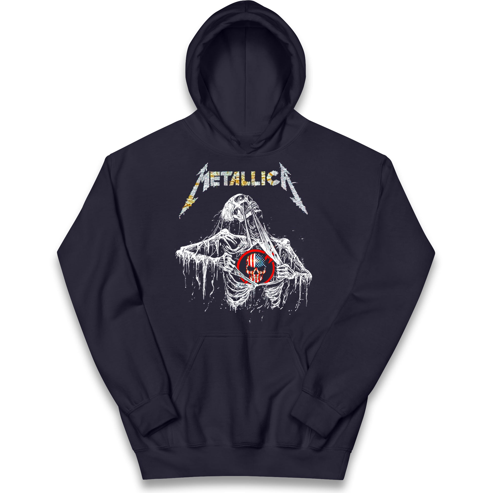 Metallica USA Skull Kids Hoodie