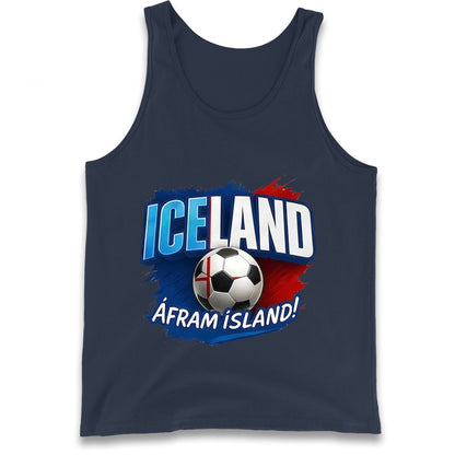 Iceland Retro World Cup Tank Top