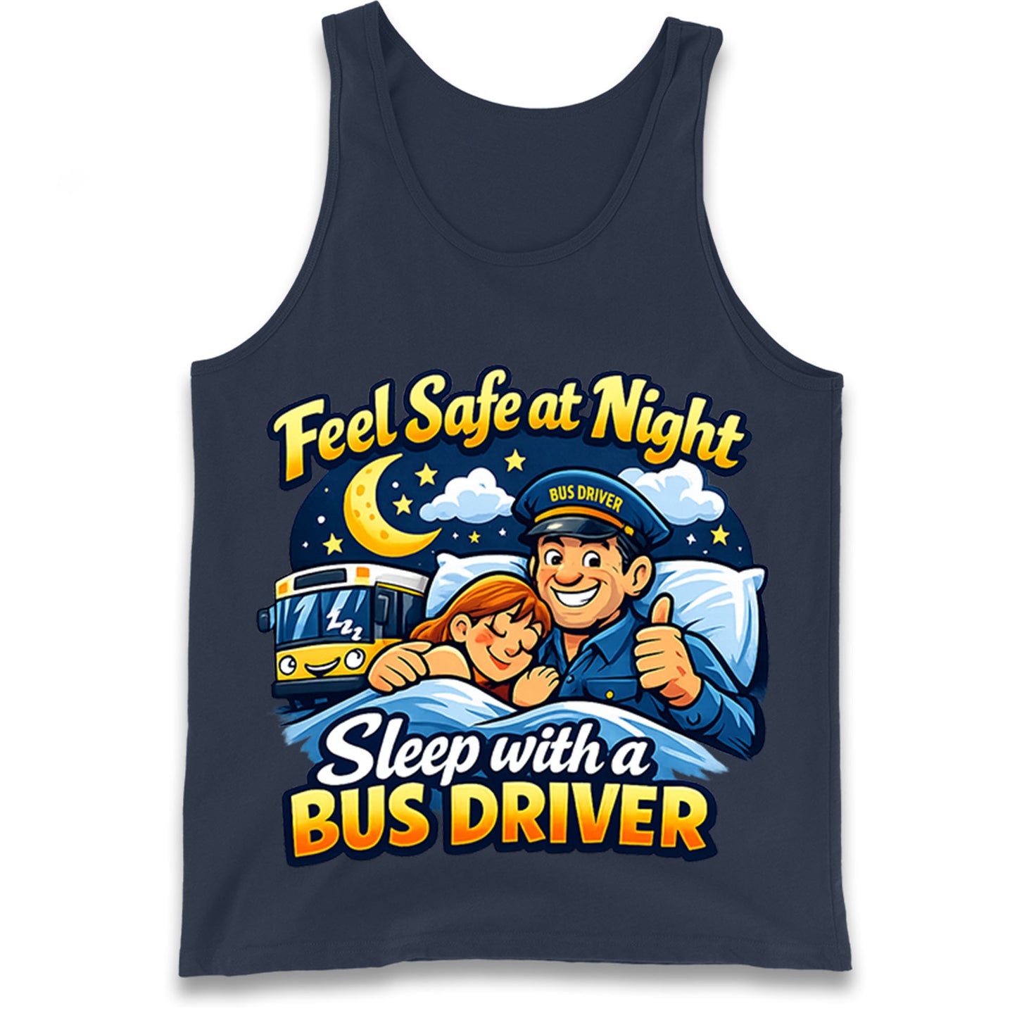 Bus Driver Job Title Tank Top