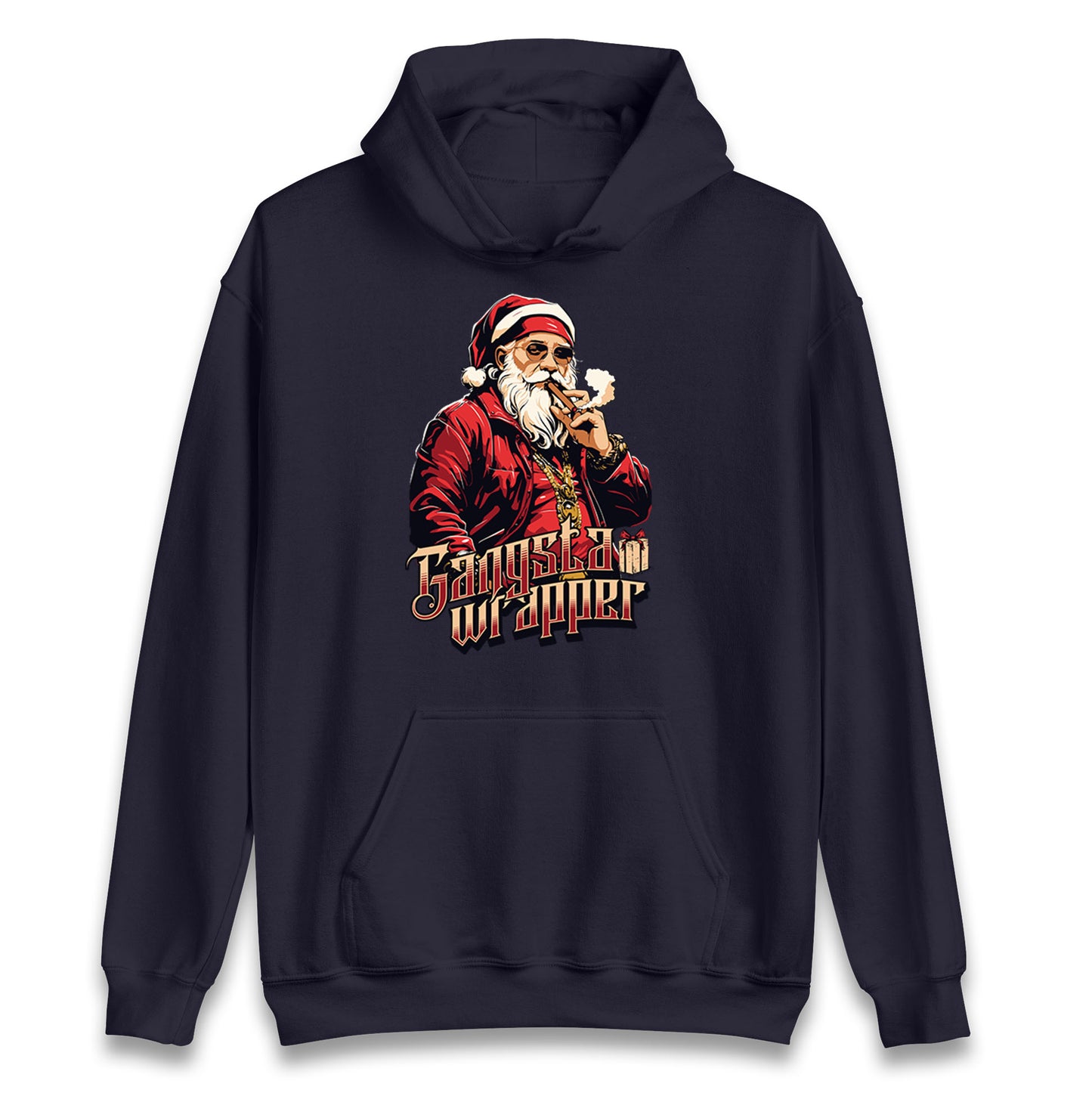 Santa Claus Gangster Hoodie