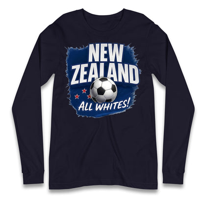 New Zealand Retro World Cup Longsleeve T Shirt