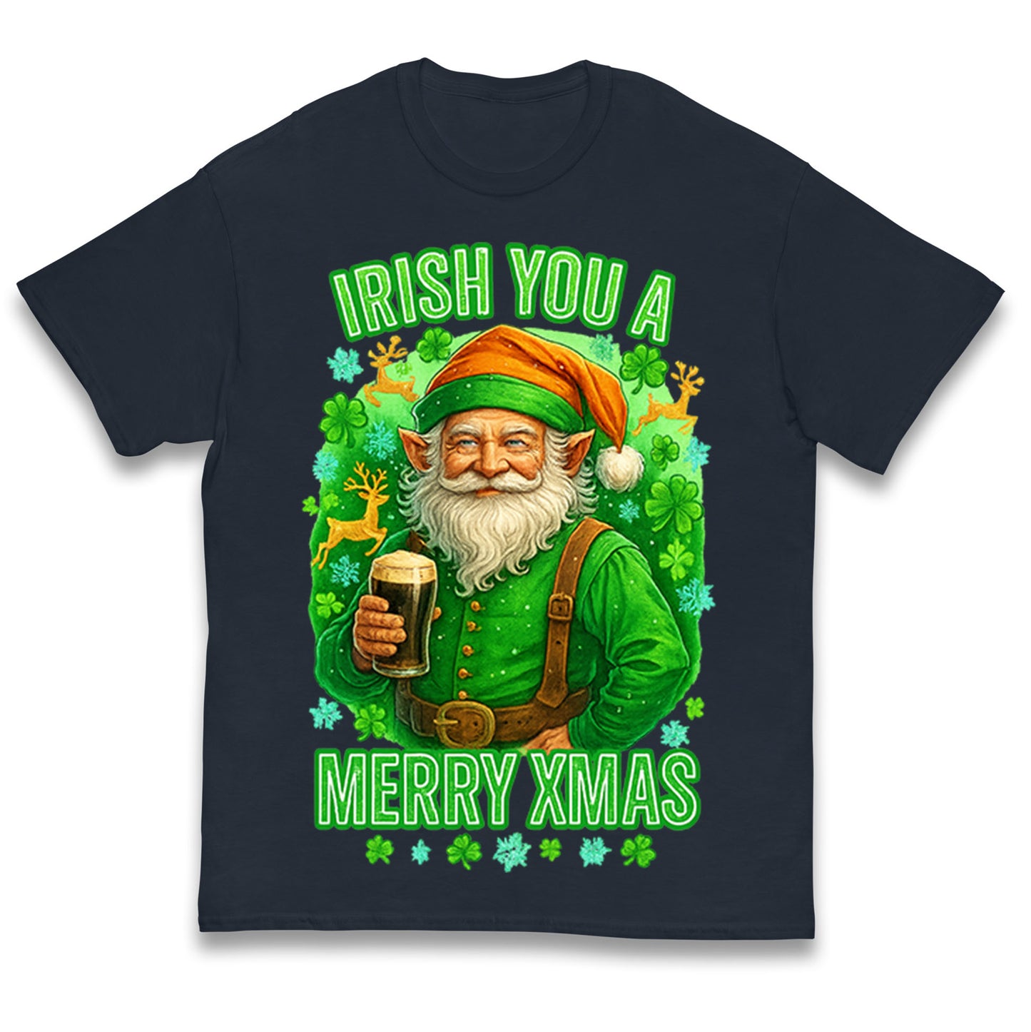 Irish Christmas Kids T Shirt 