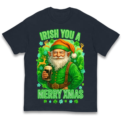 Irish Christmas Kids T Shirt 