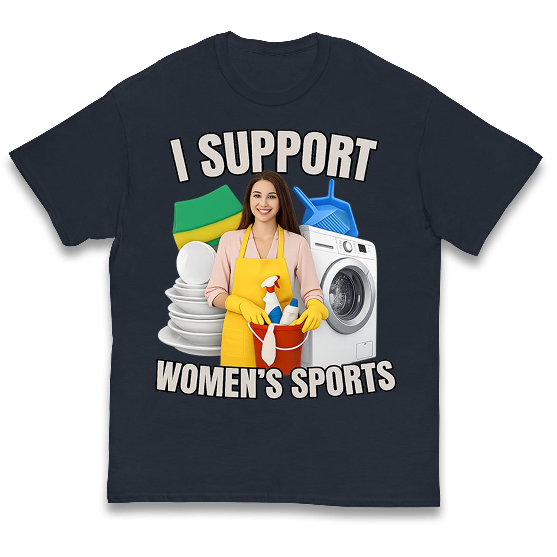 I Support Women's Sports Kids T Shirt 