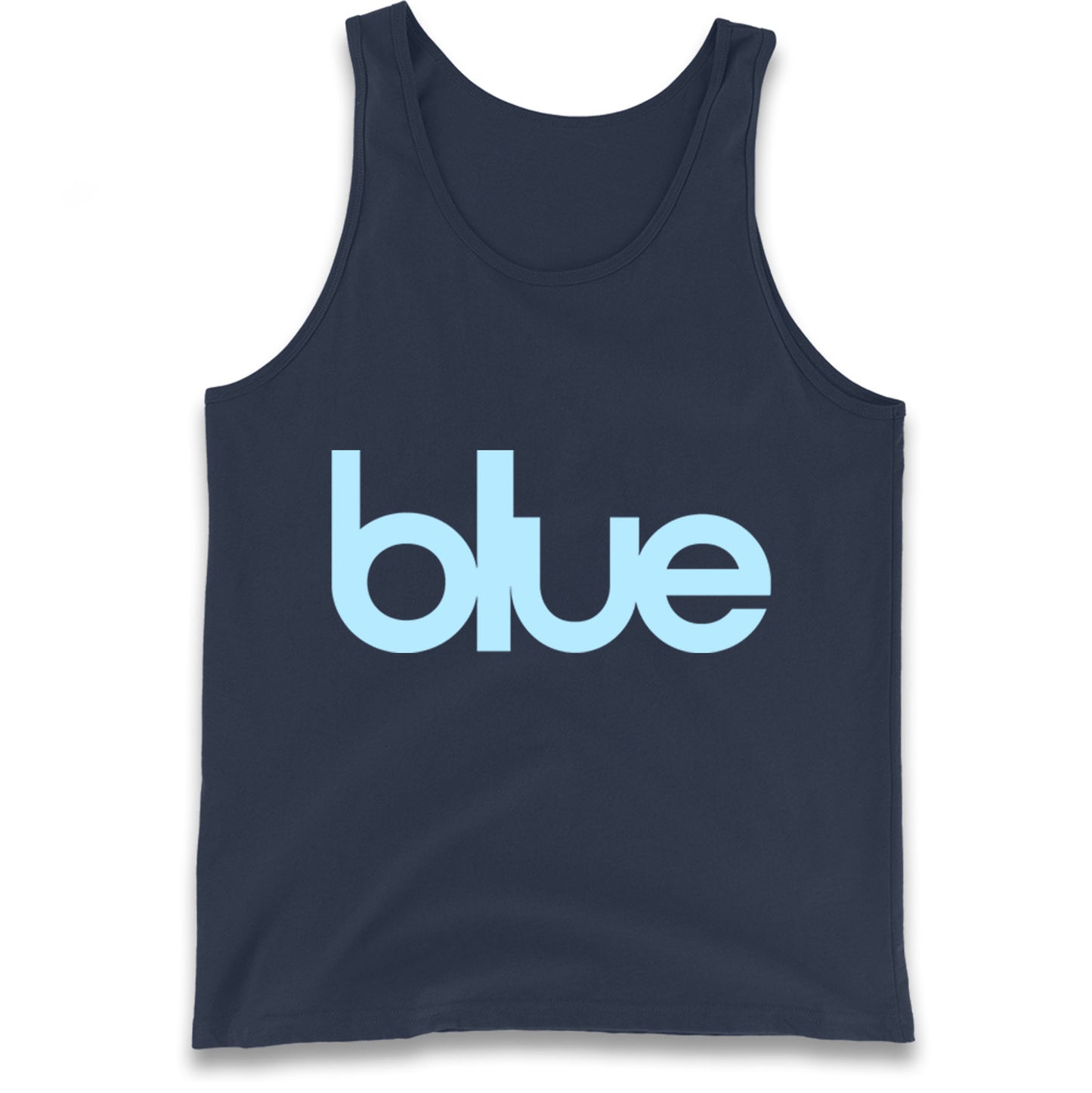 Blue Blur Robbie Williams Tank Top
