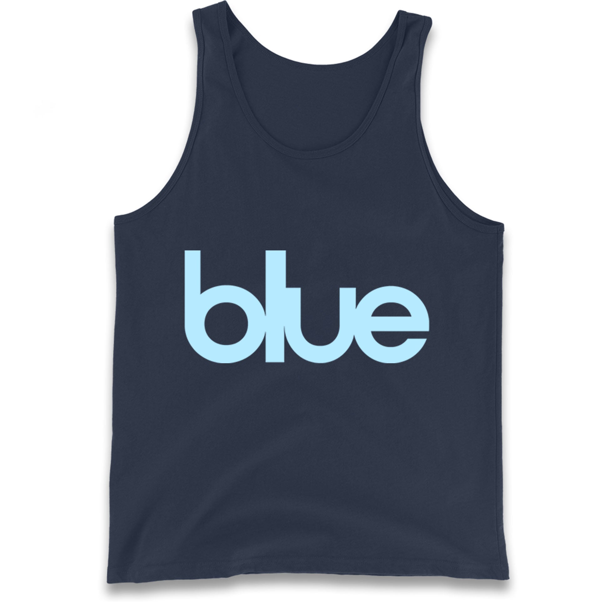 Blue Blur Robbie Williams Tank Top