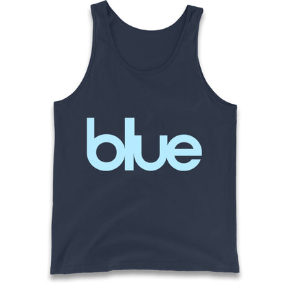 Blue Blur Robbie Williams Tank Top