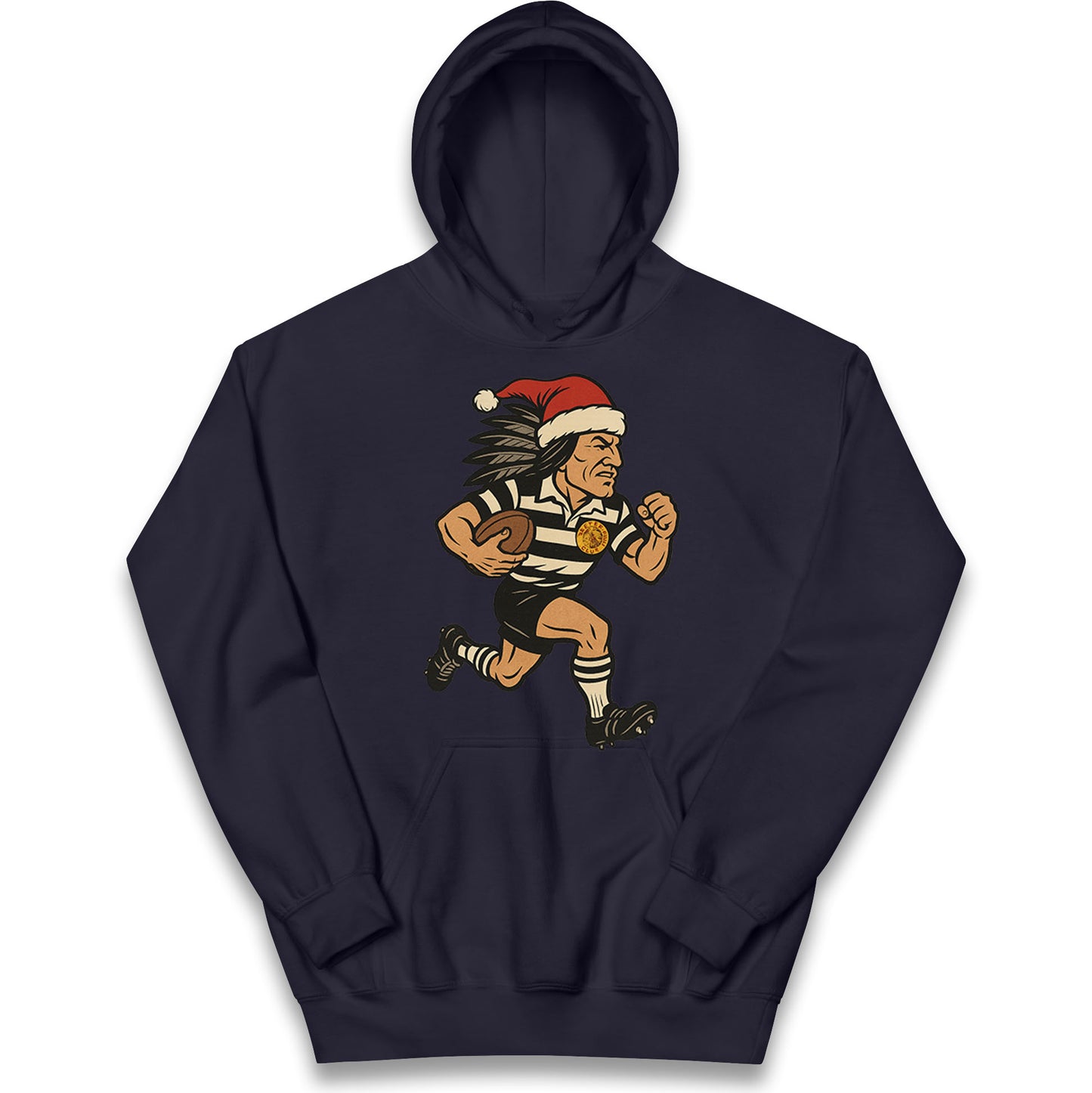 Newcastle Falcons Christmas Kids Hoodie