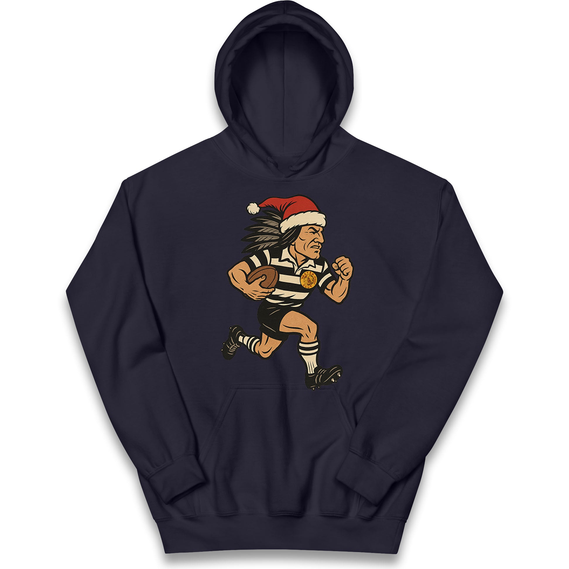 Newcastle Falcons Christmas Kids Hoodie