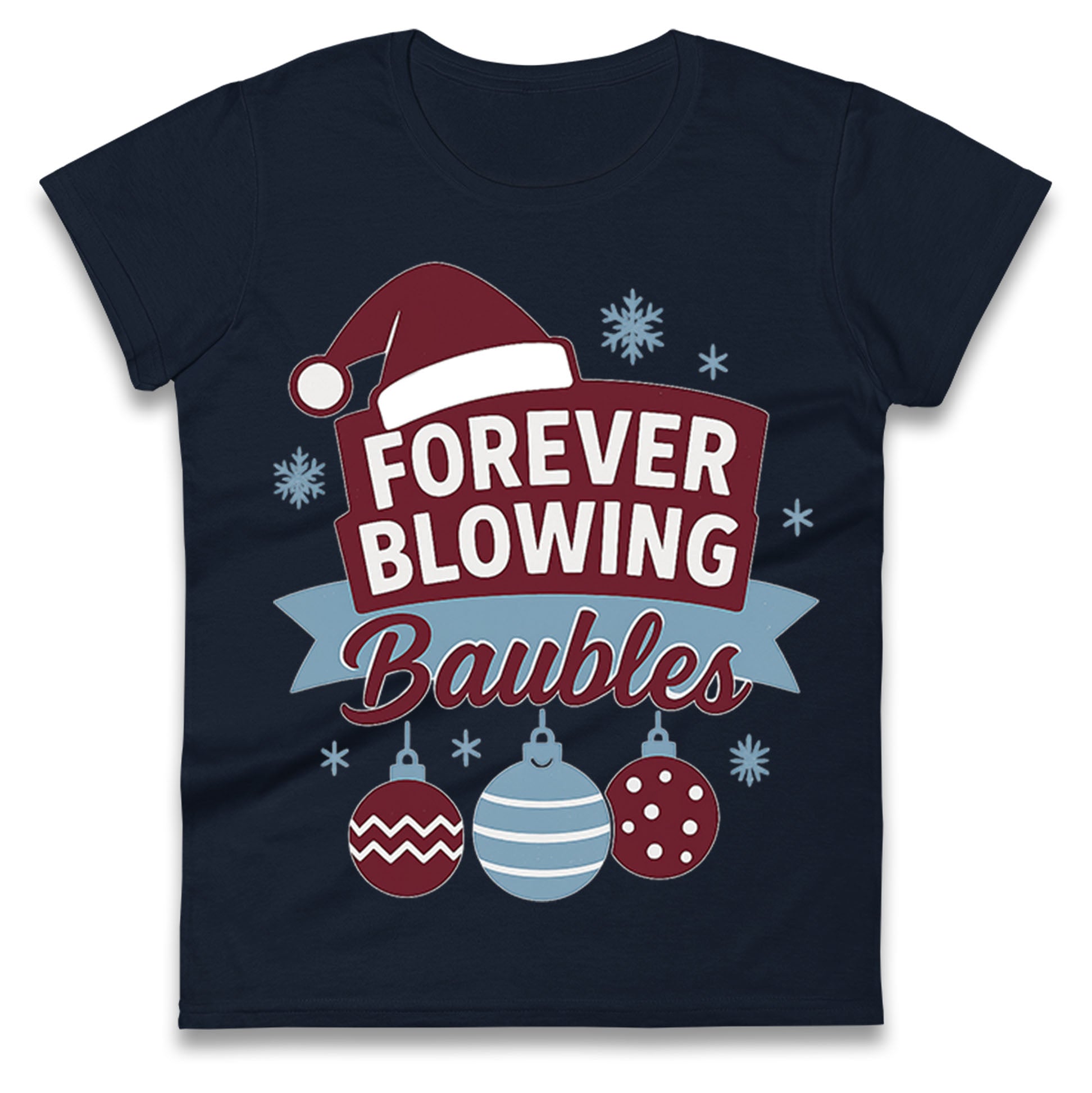 West Ham Christmas Ladies T Shirt