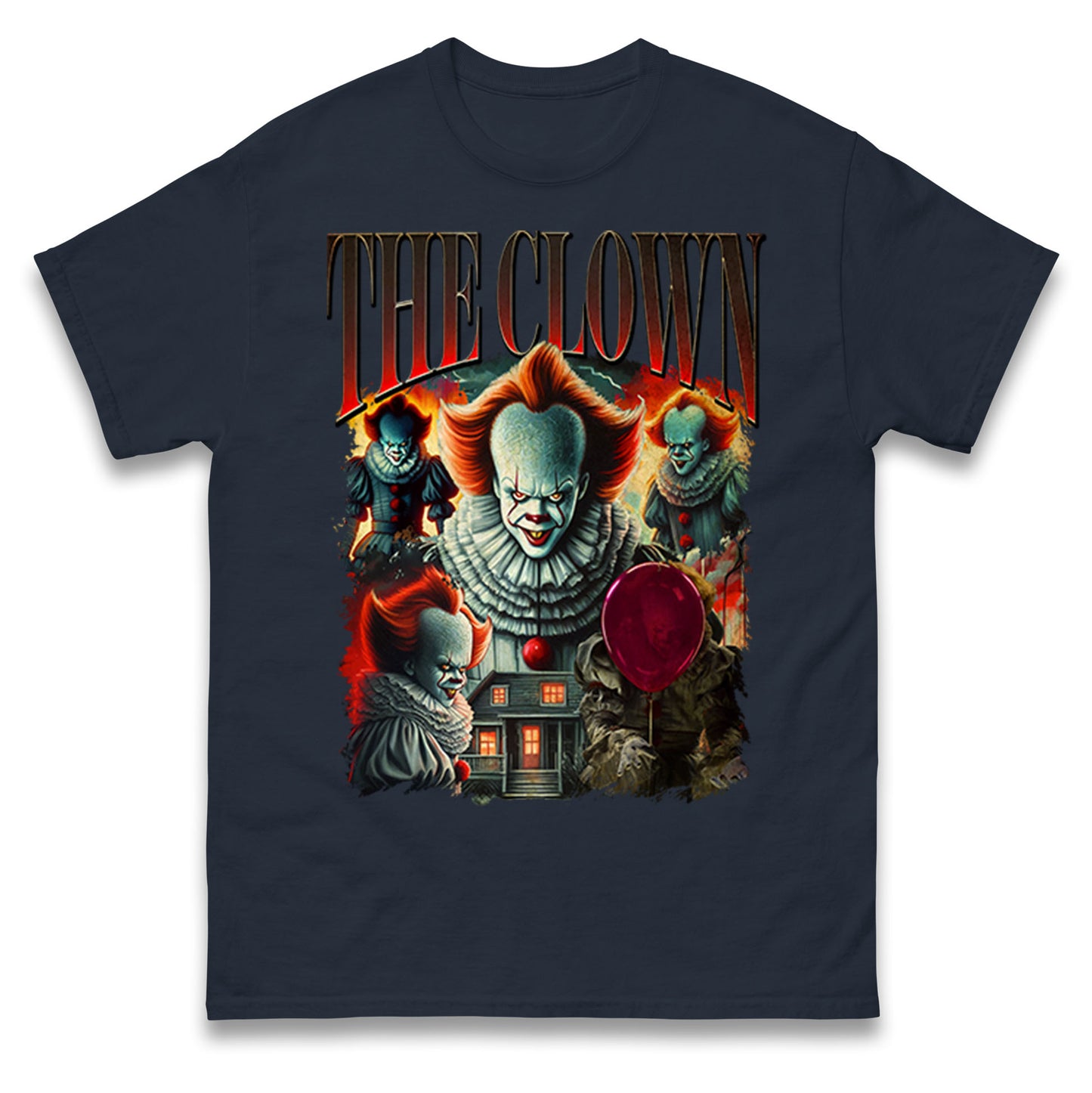 The Clown Halloween Bootleg T Shirt
